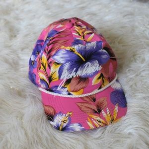 John Deere Floral Trucker Hat